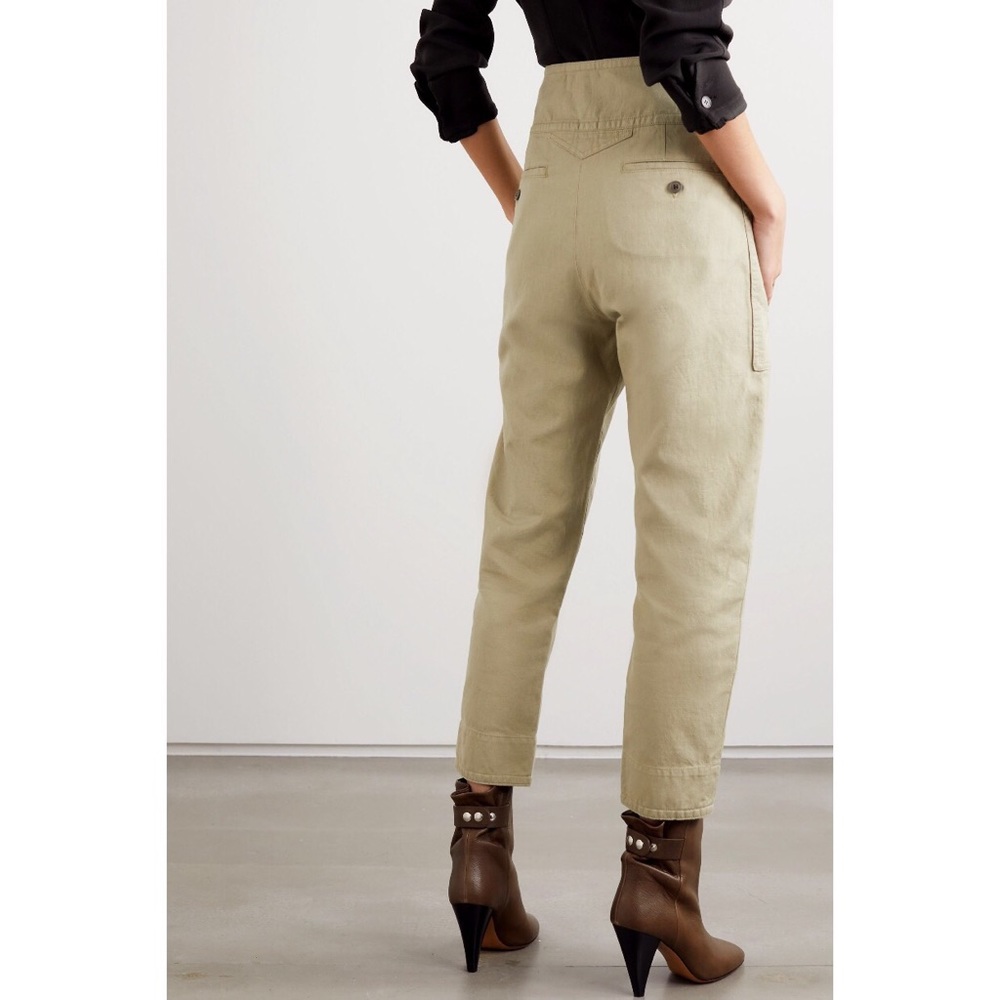 NWT Isabel Marant Raluni Tapered Pants Sz 32 - Picture 4 of 15